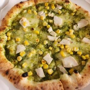 Genovese chicken pizza