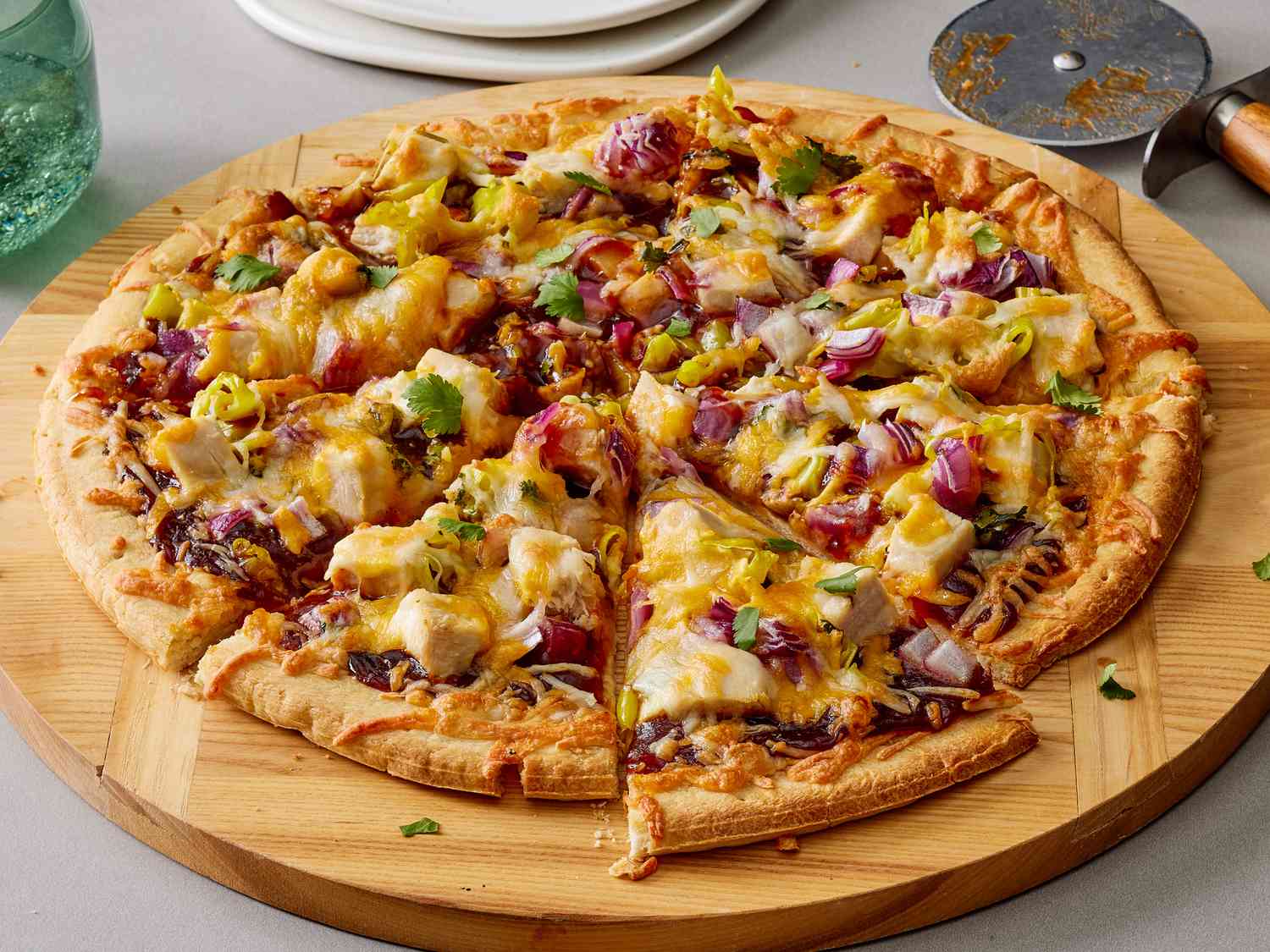 Chicken pizza