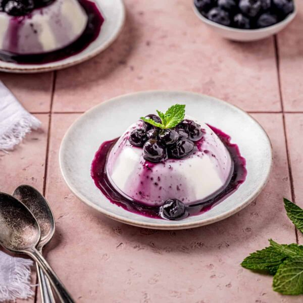 Blueberry Panna Cotta