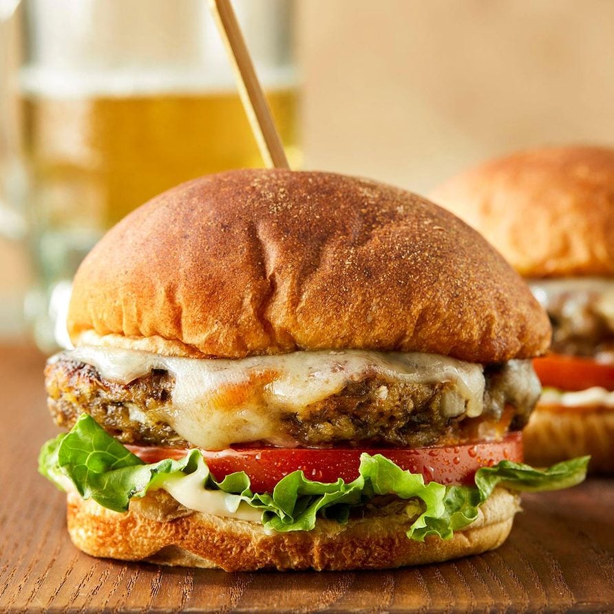 Mushroom burger