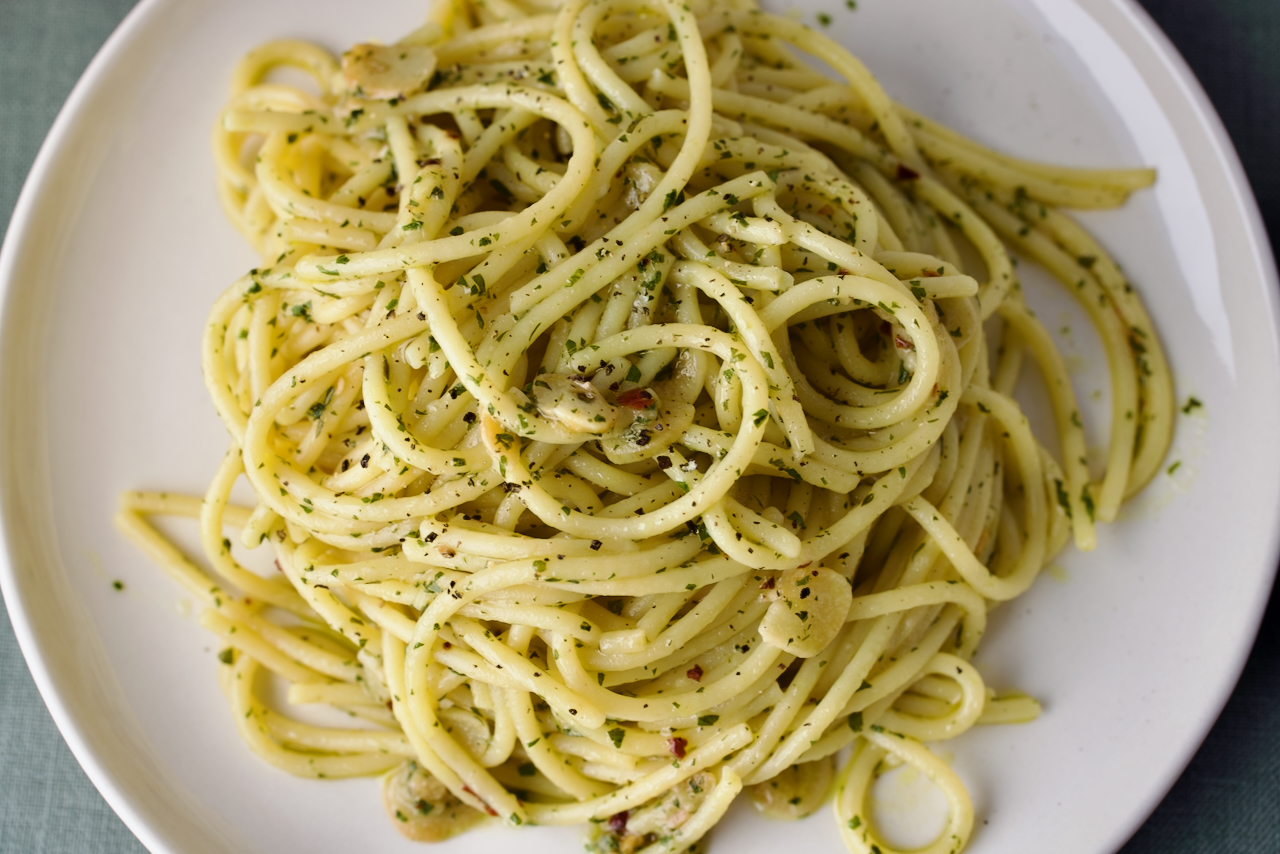 Spaghetti aglio e Olio