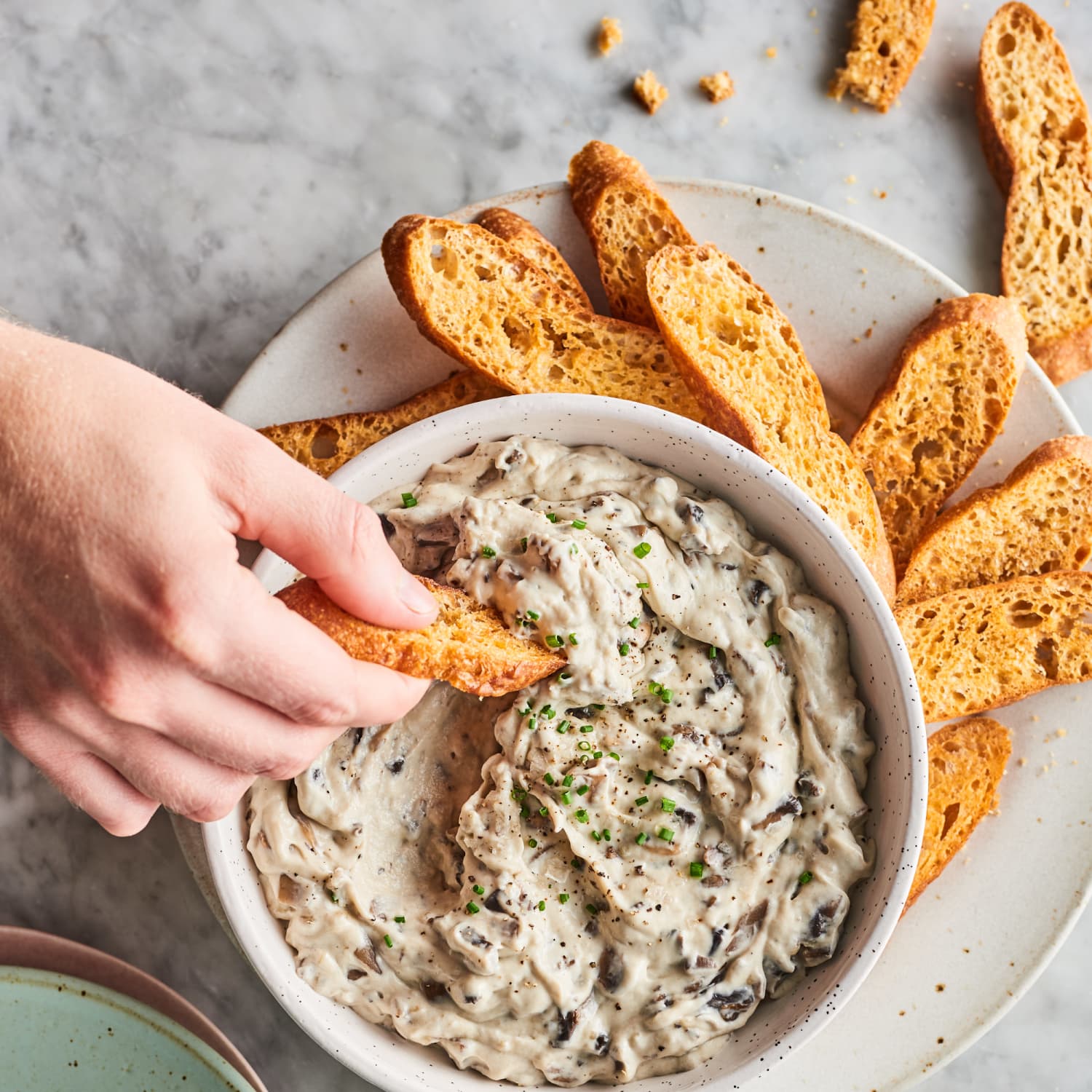 Mushroom dip
