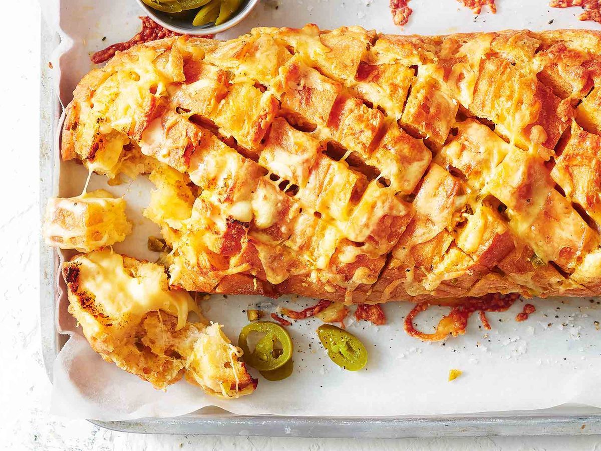 Mexican Cheesy Garlic Flatbread