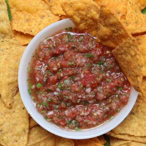 Nachos with Salsa