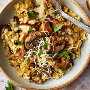 Wild mushroom Risotto