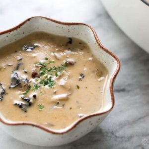 Wild  Mushroom soup
