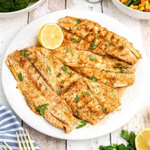 Herby Grilled Fish(BASA/SOLE)