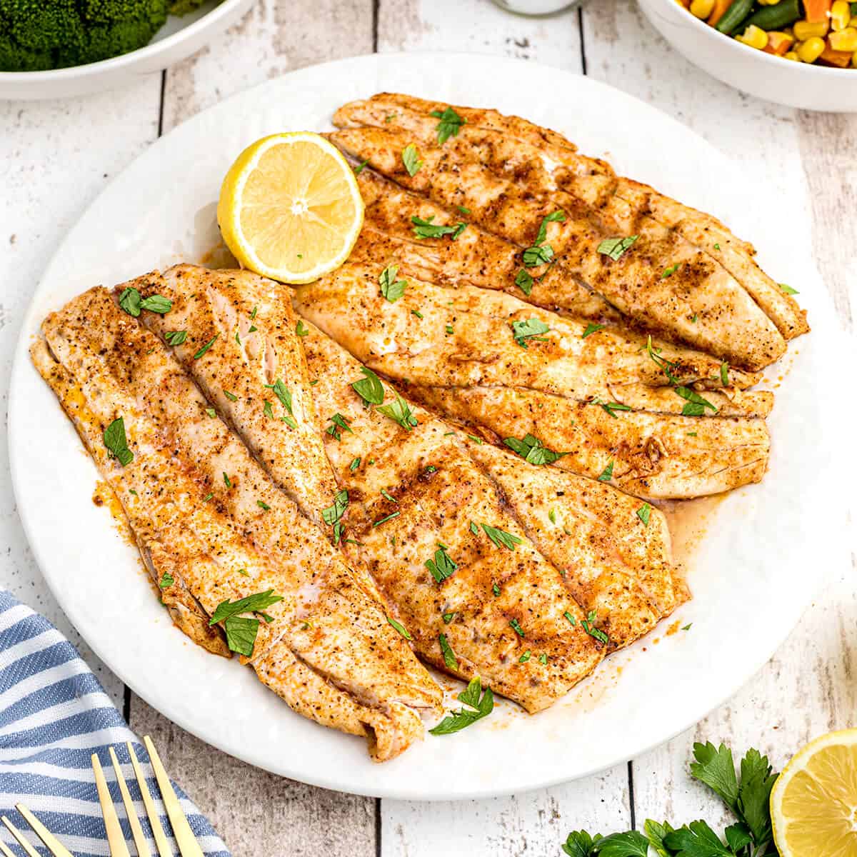 Herby Grilled Fish(BASA/SOLE)