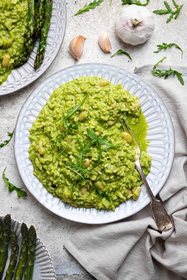 Pesto risotto