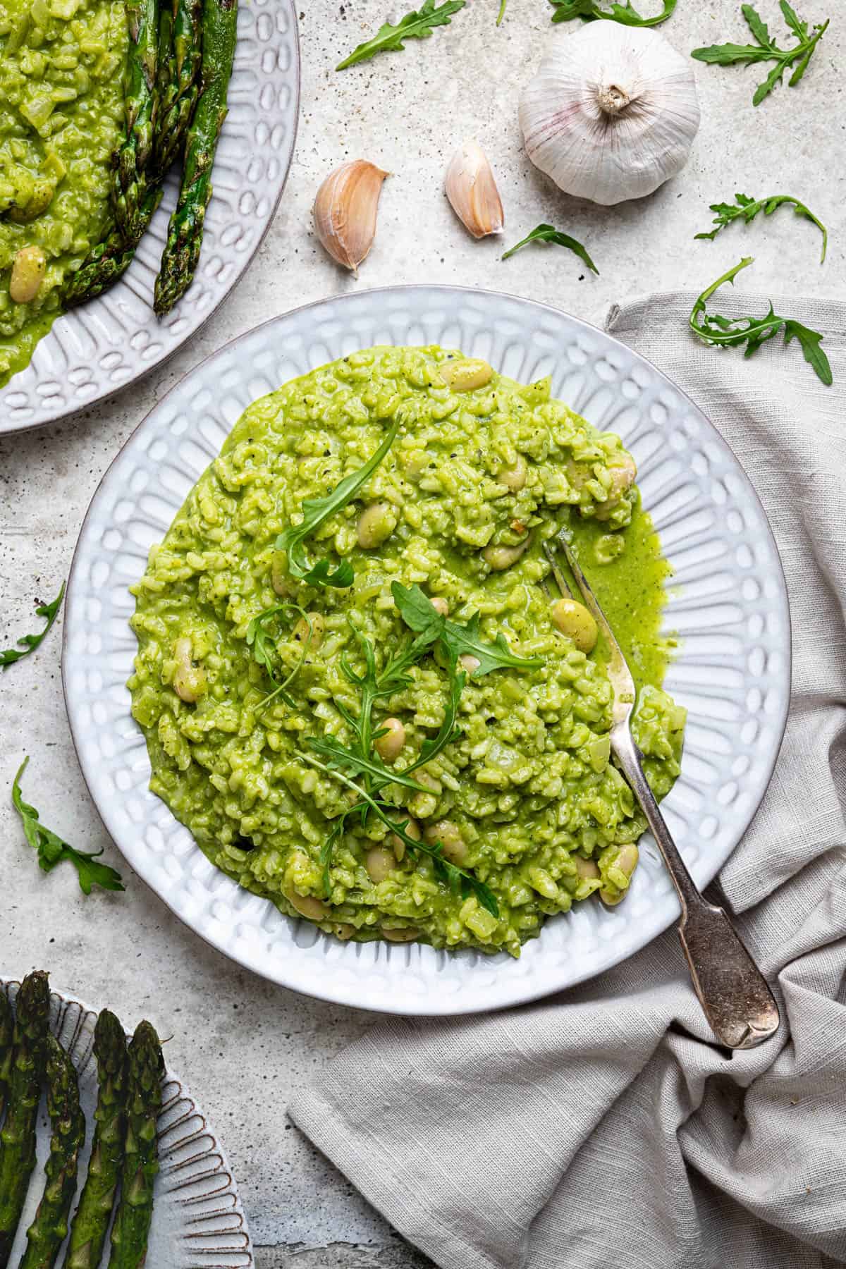 Pesto risotto